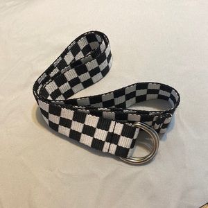 Checkered Tape Belt 🏁
